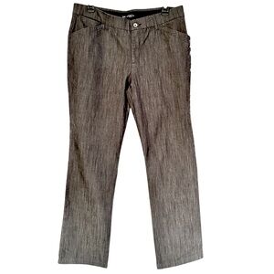 Lee Women's Mid Rise Straight Leg Regular Fit Jeans - Size 10 - Pre-Loved